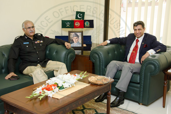 ADDL IG (TRAFFIC POLICE) CALLS ON ADMINISTRATOR DHA