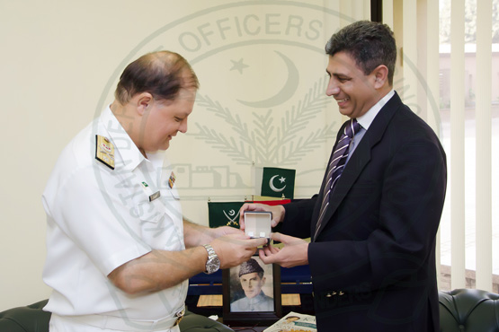 EYE SPECIALIST PN SHIFA CALLS ON ADMINISTRATOR DHA