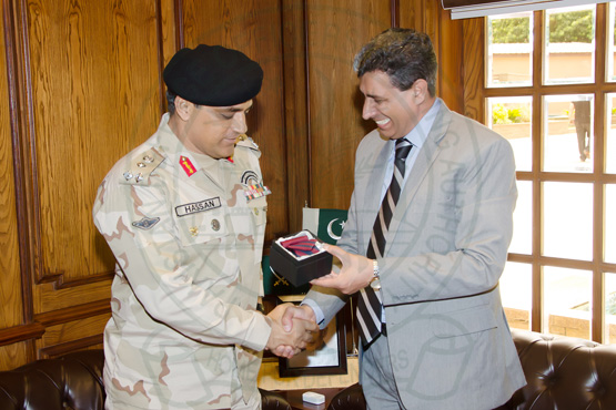 COMD ANF CALLS ON ADMINISTRATOR DHA